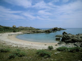 Bay on the Coast  Asinara  Sardinia  Italy  Mediterranean