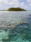 Blue Lagoon  Rangiroa  Tuamotu Archipelago  French Polynesia Islands