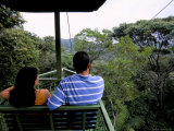 Aerial Tramway on Forest Canopy  Soberania Forest National Park  Gamboa  Panama  Central America