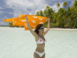Blue Lagoon  Rangiroa  Tuamotu Archipelago  French Polynesia Islands