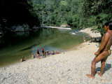 Embera Indian  Soberania Forest National Park  Panama  Central America