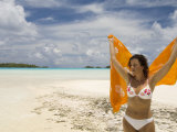 Blue Lagoon  Rangiroa  Tuamotu Archipelago  French Polynesia Islands