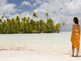 Blue Lagoon  Rangiroa  Tuamotu Archipelago  French Polynesia Islands