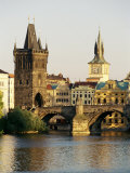 Charles Bridge  Old Town Bridge and the Water Tower  Prague  Czech Republic