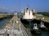 Miraflores Locks  Panama Canal  Panama  Central America