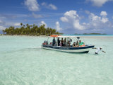 Blue Lagoon  Rangiroa  Tuamotu Archipelago  French Polynesia Islands