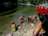 Embera Indian  Soberania Forest National Park  Panama  Central America