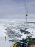 Kapitan Khlebnikov  Russian Icebreaker and Pack Ice  Weddell Sea  Antarctica  Polar Regions