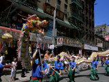 Chinese Parade  China Town  Manhattan  New York  New York State  USA