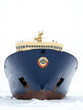 Russian Icebreaker  Kapitan Khlebnikov in Pack Ice  Weddell Sea  Antarctica  Polar Regions