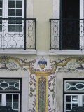 Typical Azulejos (Painted Tiles)  Lisbon  Portugal