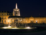 Neues Schloss at Schlossplatz (Palace Square)  Stuttgart  Baden Wurttemberg  Germany