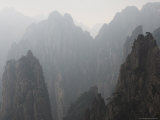 White Cloud Scenic Area  Mount Huangshan  Unesco World Heritage Site  Anhui Province  China