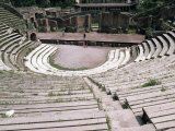 The Great Theatre  Pompeii  Unesco World Heritage Site  Campania  Italy