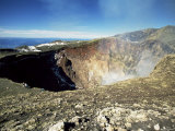 The Smoking Crater of Volcan Villarrica  2847M  Lake District  Chile  South America