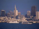 City Skyline from the Bay  San Francisco  California  USA