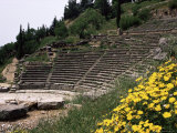 The Theatre  Delphi  Unesco World Heritage Site  Greece