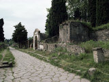 Via Dei Sepolchri  Pompeii  Unesco World Heritage Site  Campania  Italy