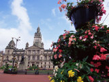 Town Hall  George Square  Glasgow  Scotland  United Kingdom