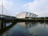 The Clyde Auditorium  Known as the Armadillo  Designed by Sir Norman Foster  Glasgow  Scotland
