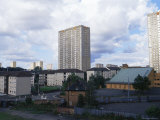 High Rise Apartment Buildings  Glasgow  Scotland  United Kingdom