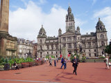 Town Hall  George Square  Glasgow  Scotland  United Kingdom