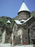 Geghard Monastery  Unesco World Heritage Site  Armenia  Central Asia