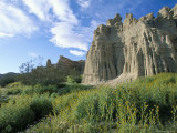 White House Cliffs  Mojave Desert Rock Formations  Red Rock Canyon State Park  USA