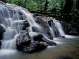 Cascade Situated Inside Sa Nang Manora Forest Park  Phang-Nga Province  Southern Thailand