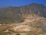 View of Stefanos Crater and Mountains  Nisyros (Nisiros) (Nissyros)  Dodecanese Islands  Greece