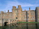 Herstmonceux Castle  Dating from 15th Century  Sussex  England  United Kingdom