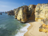 Dona Ana Beach and Coastline  Lagos  Western Algarve  Algarve  Portugal