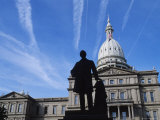 Michigan State Capitol  Lansing  Michigan  USA