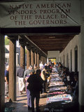 Palace of the Governors  Santa Fe  New Mexico  USA