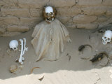 Inca Cemetery Near Nazca  Peru  South America