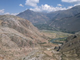 Sacred Valley of Rio Urabamba  Cuzco Region  Peru  South America