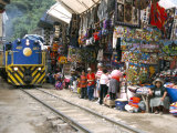 Aguas Calientes  Tourist Town Below Inca Ruins  Built Round Railway  Machu Picchu  Peru