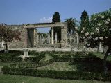 Gardens of Casa Di Fauna  Pompeii  Unesco World Heritage Site  Campania  Italy