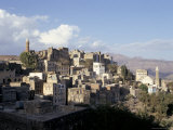 View of Town  Manakhah  Yemen  Middle East