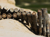 Ammunition Left Behind by the Taliban at Top-I-Rustam  Balkh (Mother of Cities)  Afghanistan