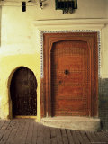 Doors in the Medina  Tangiers  Morocco  North Africa  Africa