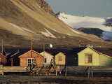 Amundsen's Base  Scientific Base  Once a Coal Mine  Ny Alesund  Svalbard  Arctic  Norway