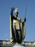 King Kamehameha Statue  Honolulu  Hawaii  Hawaiian Islands  USA