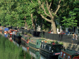 Canal and Houseboats  Little Venice  London  England  United Kingdom