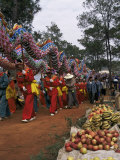 Gathering of Minority Groups from Yunnan for Torch Festival  Yuannan  China