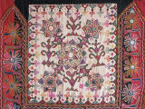 Traditional Rabari Tribal Embroidered Fabrics  Kutch  Gujarat State  India