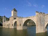 Valentre Bridge  Cahors  Quercy Region  Lot  France