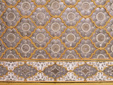 Detail of Fine Mirror and Plaster Work Found in Sheesh Mahal  the City Palace  Jaipur  India