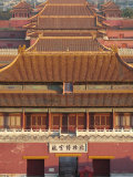 Forbidden City from Above  Beijing  China