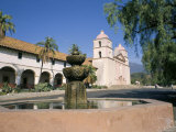 Old Mission  Santa Barbara  California  USA